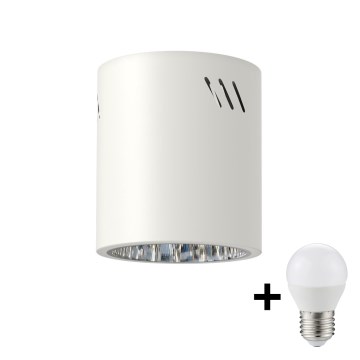 LED Reflektorska lampa GEORGE 1xE27/6W/230V pr. 11 cm bela