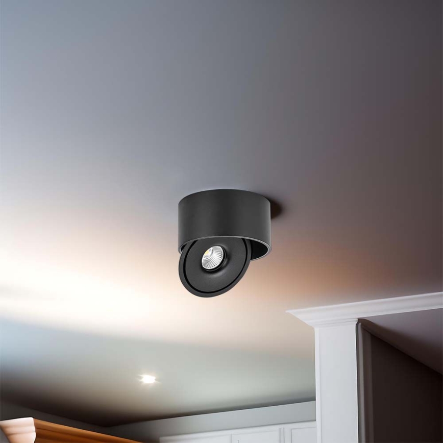 LED Fleksibilna reflektorska lampa LED/20W/230V 3000/4000/6400K CRI 90 crno
