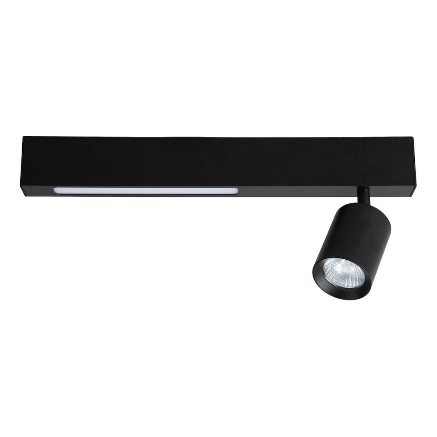 LED Reflektorska lampa MAGNET LED/5W/230V + 1xGU10/60W 3000/4000K crno
