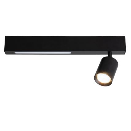 LED Reflektorska lampa MAGNET LED/5W/230V + 1xGU10/60W 3000/4000K crno