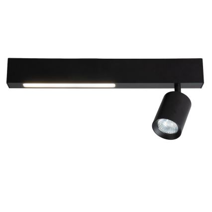 LED Reflektorska lampa MAGNET LED/5W/230V + 1xGU10/60W 3000/4000K crno