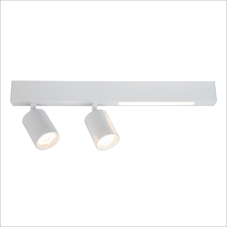 LED Reflektorska lampa MAGNET LED/5W/230V + 2xGU10/60W 3000/4000K bela