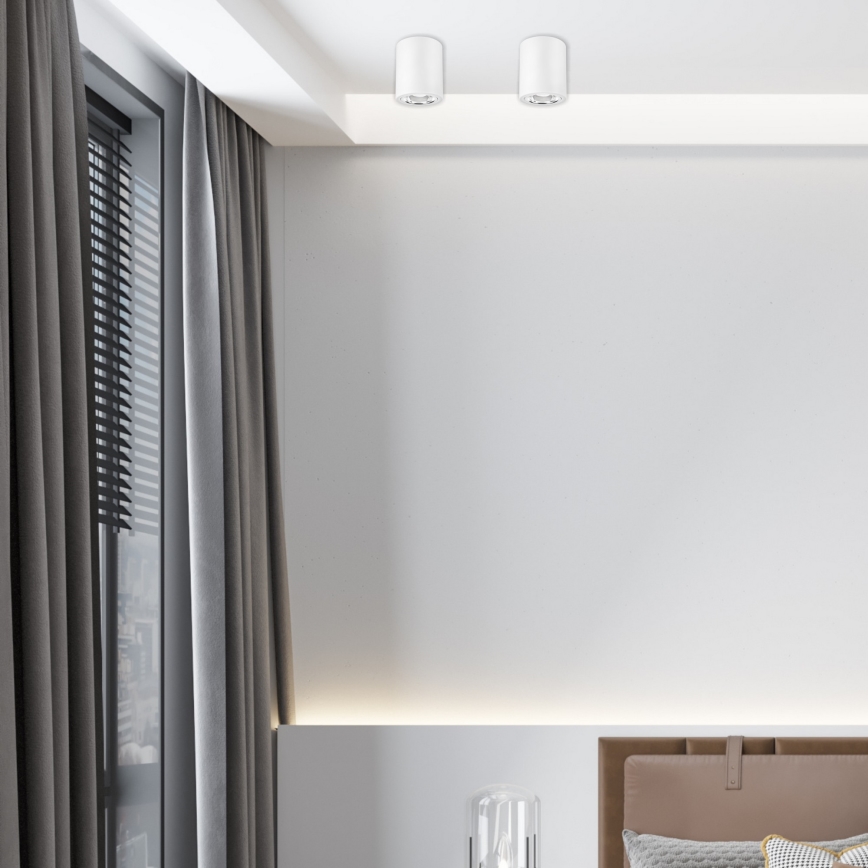 LED Reflektorska lampa TACO 1xE27/15W/230V bela