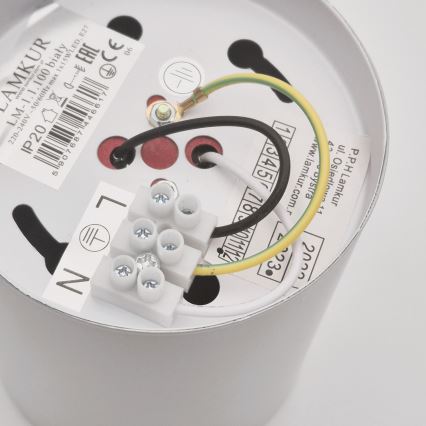 LED Reflektorska lampa TACO 1xE27/15W/230V bela