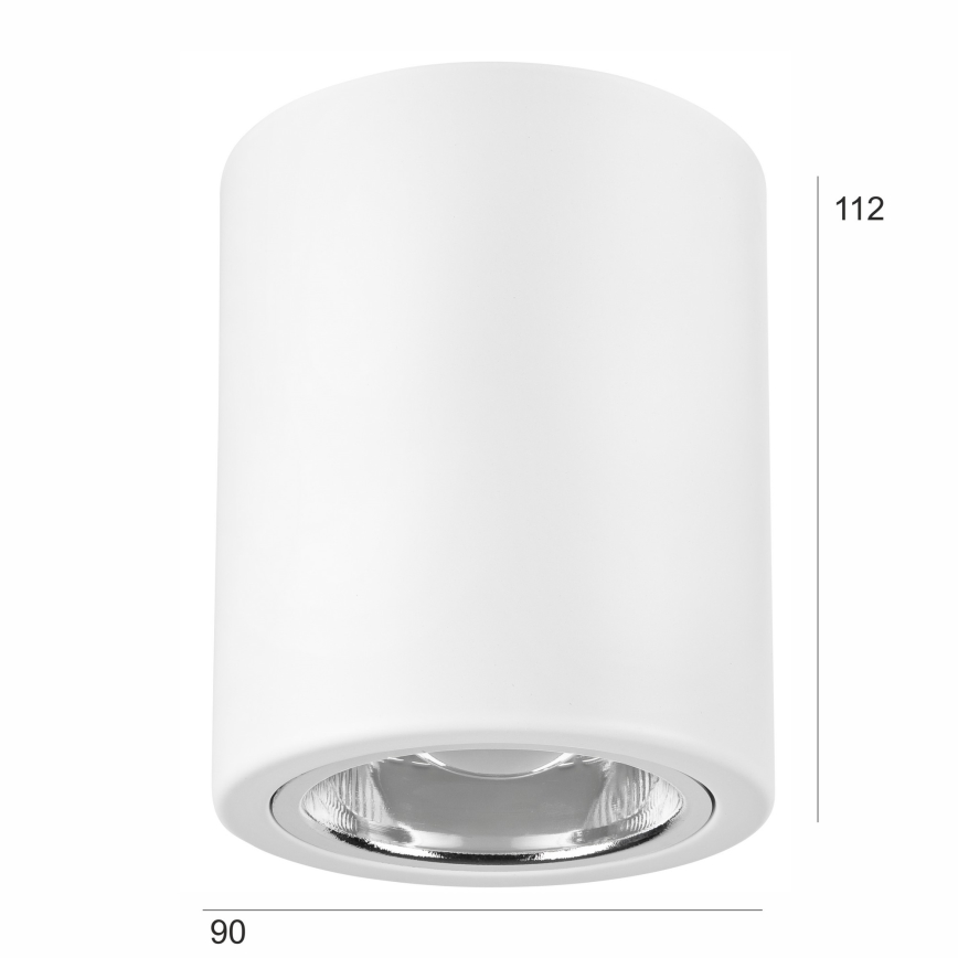 LED Reflektorska lampa TACO 1xE27/15W/230V bela