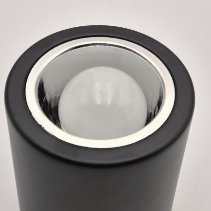 LED Reflektorska lampa TACO 1xE27/15W/230V crno