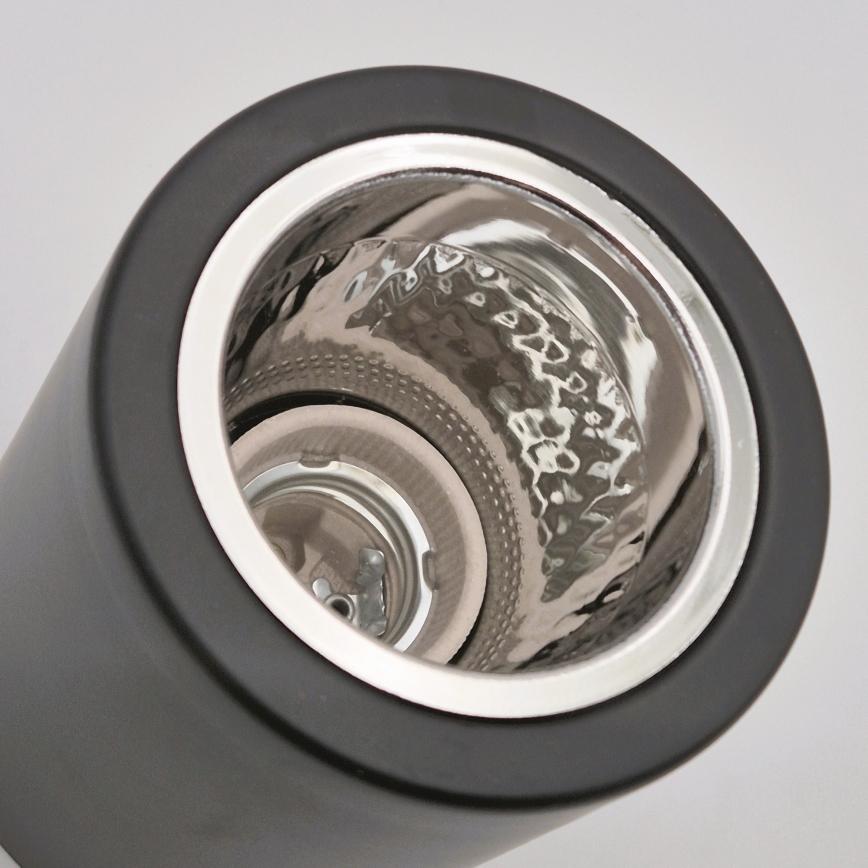 LED Reflektorska lampa TACO 1xE27/15W/230V crno