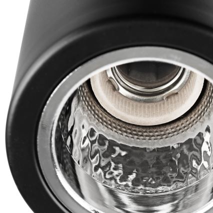 LED Reflektorska lampa TACO 1xE27/15W/230V crno