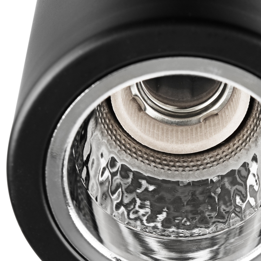 LED Reflektorska lampa TACO 1xE27/15W/230V crno