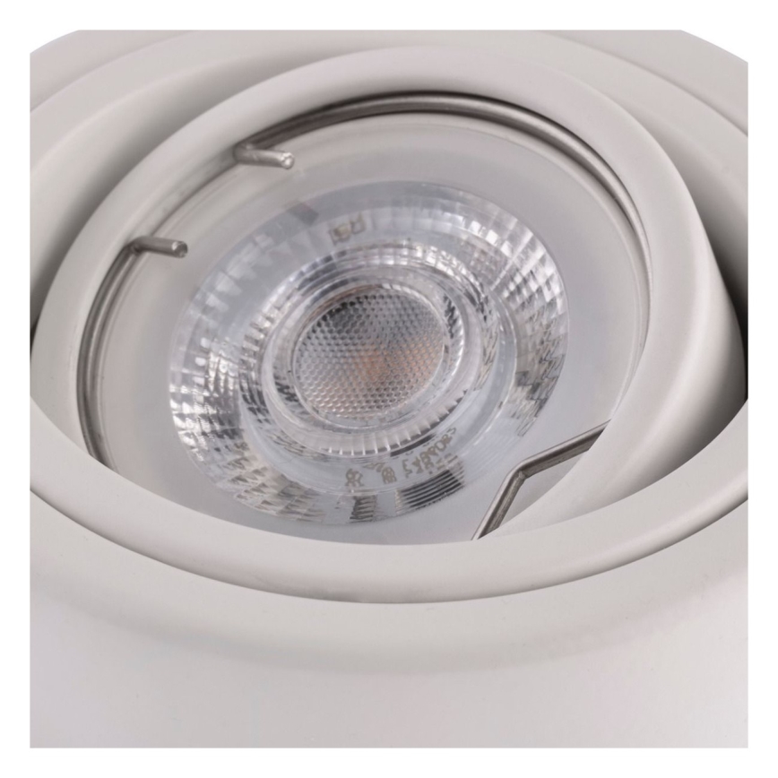 LED Reflektorska lampa TUBA 1xGU10/5W/230V 2700K bela