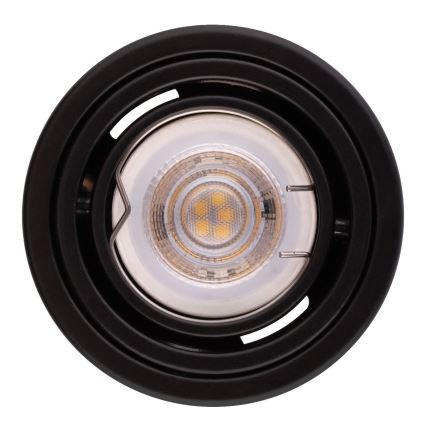 LED Reflektorska lampa TUBA 1xGU10/5W/230V 2700K crno