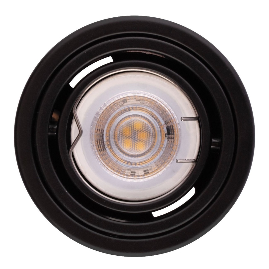 LED Reflektorska lampa TUBA 1xGU10/5W/230V 2700K crno