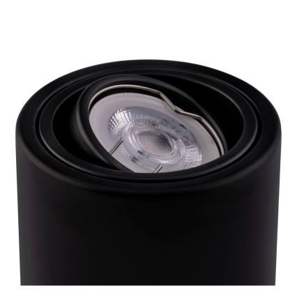 LED Reflektorska lampa TUBA 1xGU10/5W/230V 2700K crno