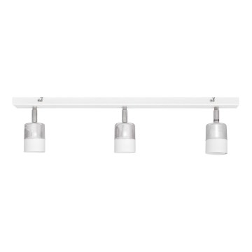 LED Reflektorska lampa TUBSSON 3xGU10/4,8W/230V bela/sjajni krom