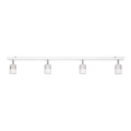 LED Reflektorska lampa TUBSSON 4xGU10/4,8W/230V bela/sjajni krom