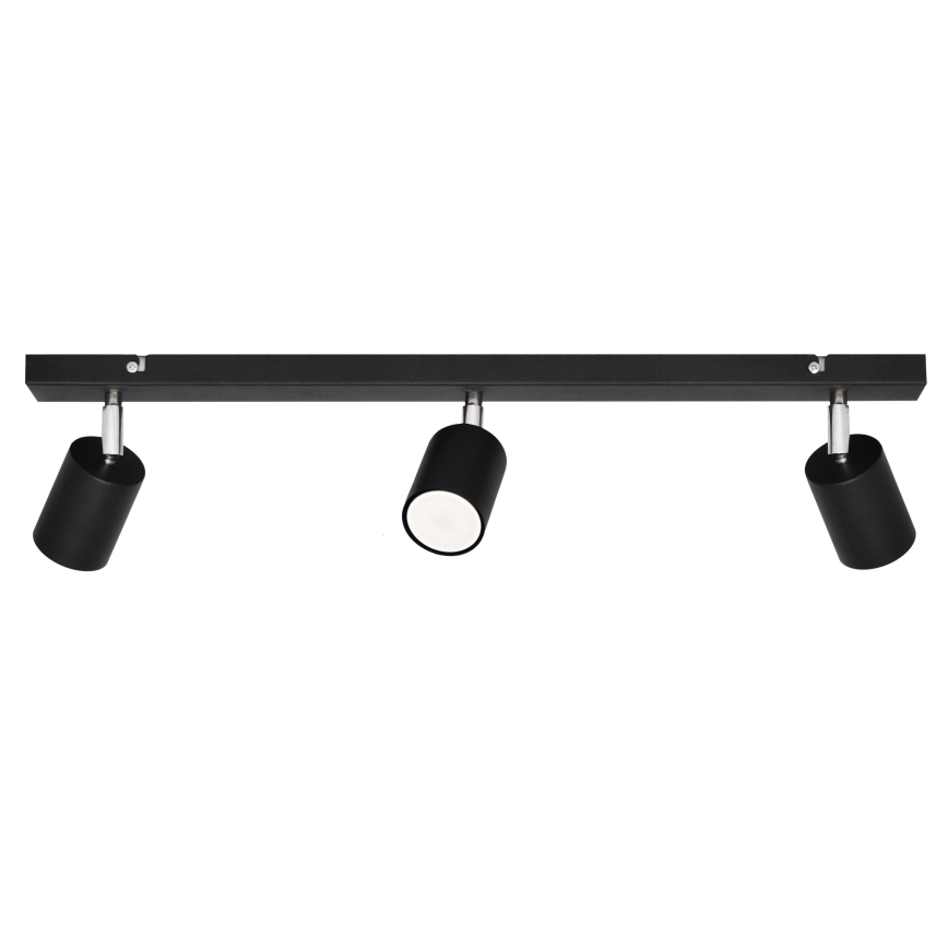 LED Reflektorska lampa TUNE 3xGU10/4,8W/230V crno