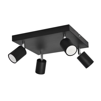 LED Reflektorska lampa TUNE 4xGU10/4,8W/230V crno
