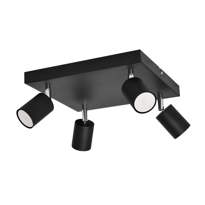 LED Reflektorska lampa TUNE 4xGU10/4,8W/230V crno