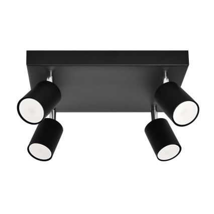 LED Reflektorska lampa TUNE 4xGU10/4,8W/230V crno