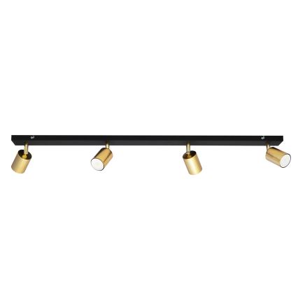 LED Reflektorska lampa TUNE 4xGU10/4,8W/230V zlatna/crno