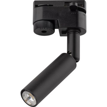 LED Reflektorska lampa za 1-fazni šinski sistem LAGOS 1xG9/3W/230V crno