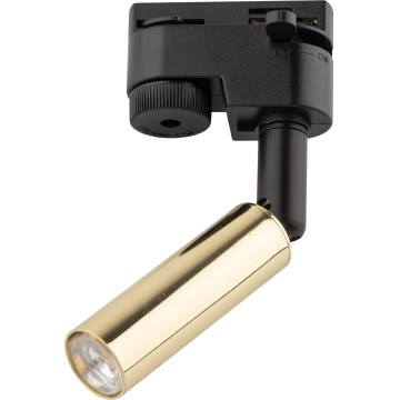 LED Reflektorska lampa za 1-fazni šinski sistem LAGOS 1xG9/3W/230V zlatna/crno
