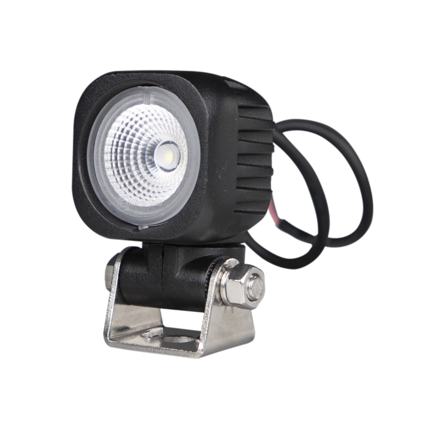 LED Reflektorska lampa za automobil BLACK LED/10W/10-30V IP69 5700K uglast