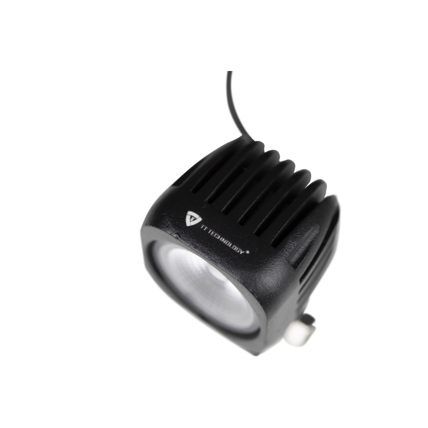 LED Reflektorska lampa za automobil BLACK LED/10W/10-30V IP69 5700K uglast
