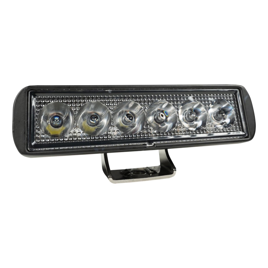 LED Reflektorska lampa za automobil BLACK LED/18W/10-30V IP69 5700K pravougaoni