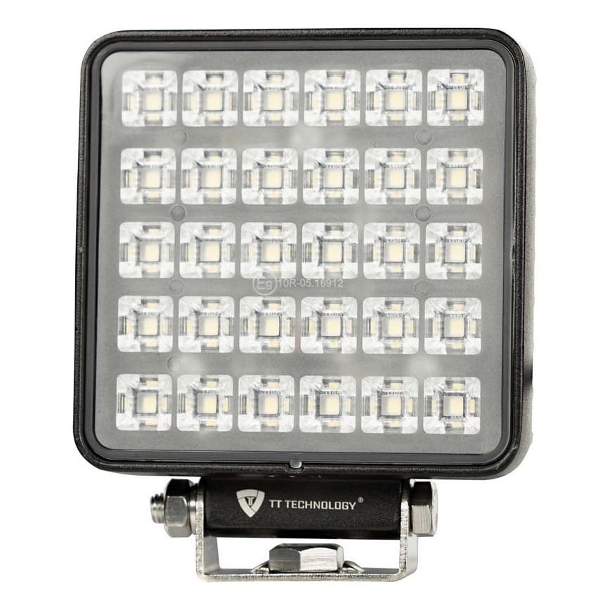 LED Reflektorska lampa za automobil BLACK LED/30W/10-30V IP69 5700K uglast