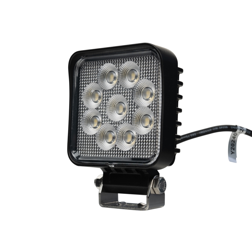 LED Reflektorska lampa za automobil BLACK LED/36W/10-30V IP69 5700K uglast