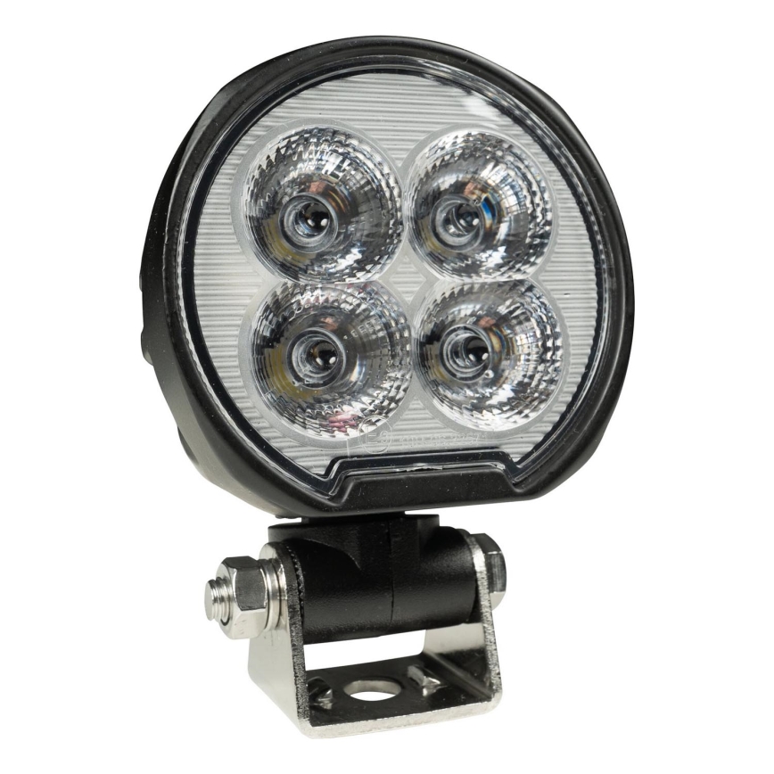 LED Reflektorska lampa za automobil BLACK LED/40W/10-30V IP69 5700K okrugli