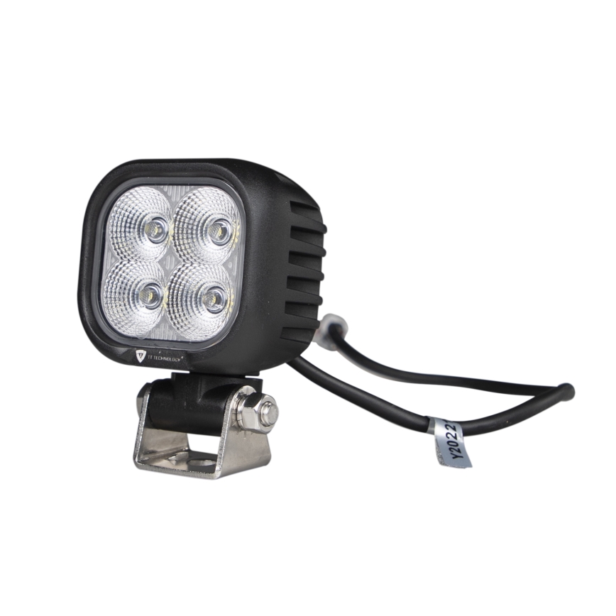 LED Reflektorska lampa za automobil BLACK LED/40W/10-30V IP69 5700K uglast