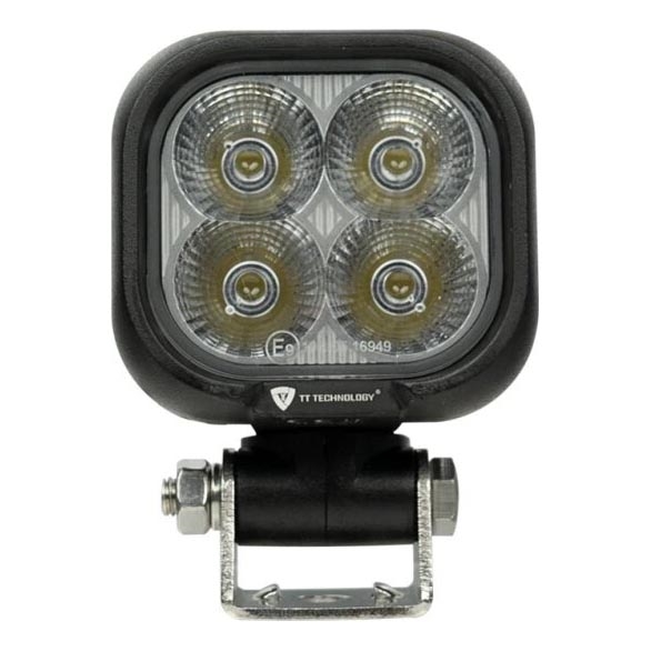 LED Reflektorska lampa za automobil BLACK LED/40W/10-30V IP69 5700K uglast