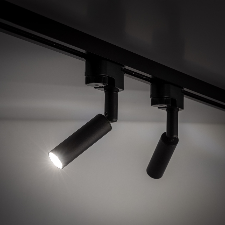 LED Reflektorska lampa za 1-fazni šinski sistem LAGOS 1xG9/3W/230V crno