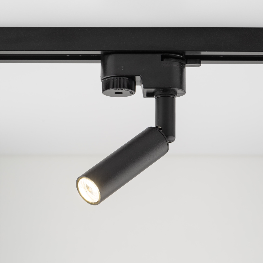 LED Reflektorska lampa za 1-fazni šinski sistem LAGOS 1xG9/3W/230V crno
