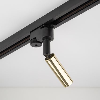 LED Reflektorska lampa za 1-fazni šinski sistem LAGOS 1xG9/3W/230V zlatna/crno