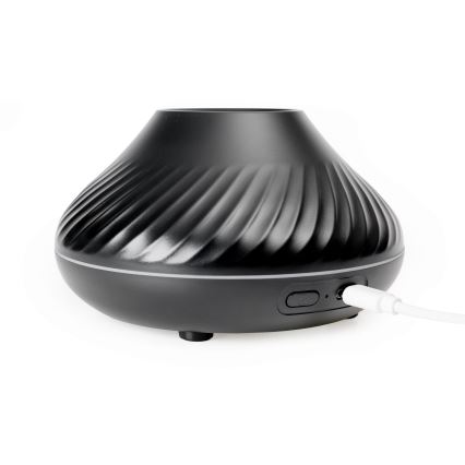 LED RGB Aroma difuzer sa imitacijom plamena LED/6,5W/5V 130ml crno