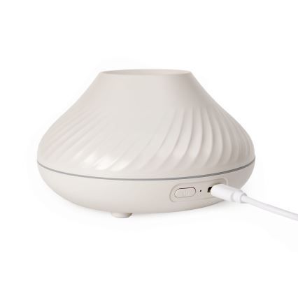 LED RGB aroma difuzor sa imitacijom plamena LED/6,5W/5V 130ml bela