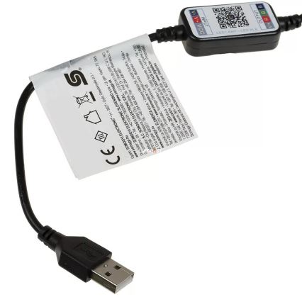 LED RGB božićna prigušiva girlanda 100xLED/29 funkcija 10,4m