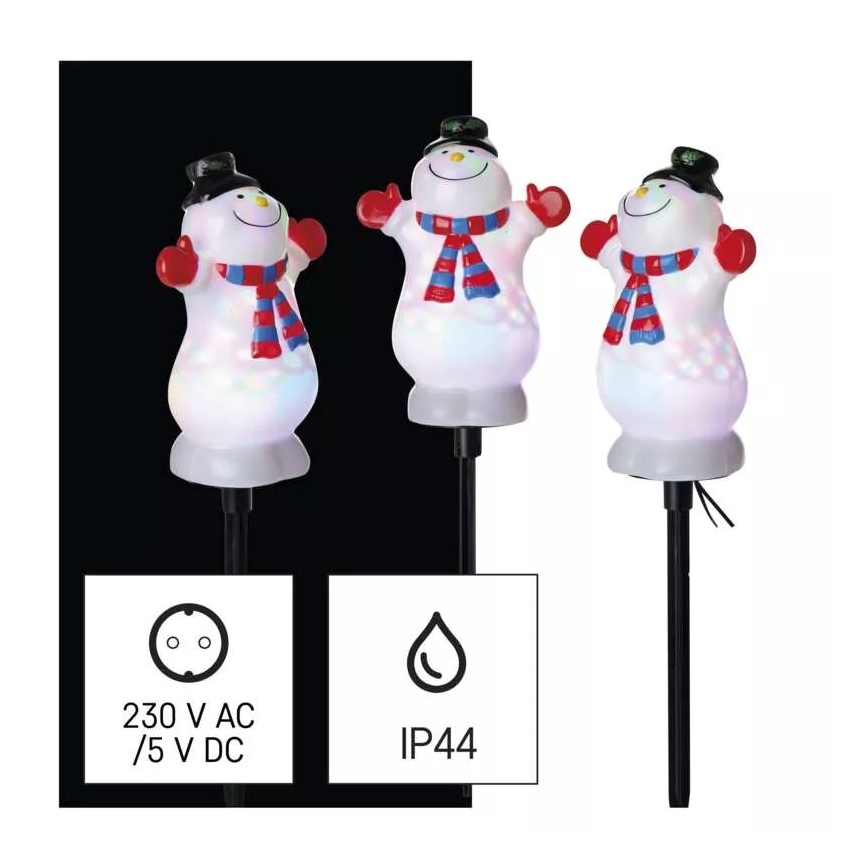 LED RGB Božićna vanjska dekoracija LED/5W/5/230V IP44