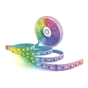 LED RGB+CCT Prigušiva traka GOSMART LED/11W/230V 2 m 2700-6500K IP44 Wi-Fi + Daljinski upravljač