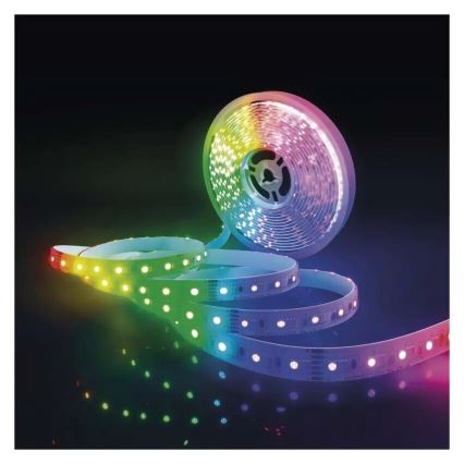 LED RGB+CCT Prigušiva traka GOSMART LED/11W/230V 2 m 2700-6500K IP44 Wi-Fi + Daljinski upravljač