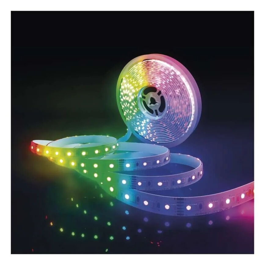 LED RGB+CCT Prigušiva traka GOSMART LED/11W/230V 2 m 2700-6500K IP44 Wi-Fi + Daljinski upravljač