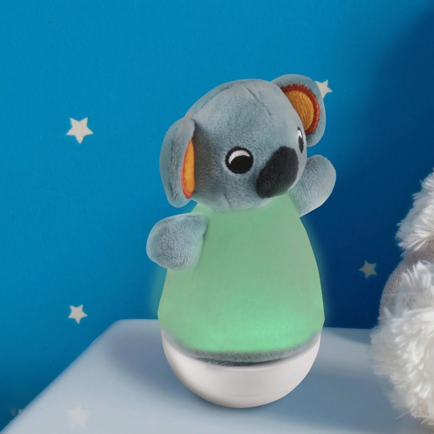 LED RGB Dečija noćna lampica sa melodijom 3xAAA/5V koala