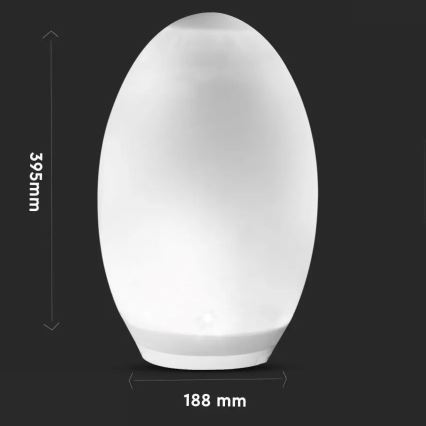 LED RGB Dekorativna solarna lampa 0,2W/1xAA IP44 500 mAh