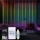 LED RGB Prigušiva božićna svetlosna zavesa WIZARD 300xLED/USB 3x3m + Daljinski upravljač