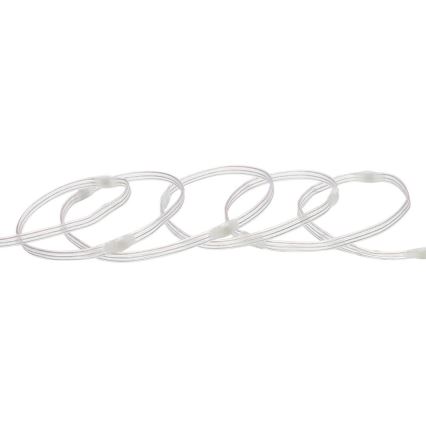 LED RGB prigušiva božićna zavesa WIZARD 300xLED/USB 3x3m + daljinski upravljač