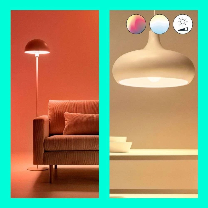 LED RGB Prigušiva sijalica A60 E27/8,5W/230V 2200-6500K Wi-Fi - WiZ