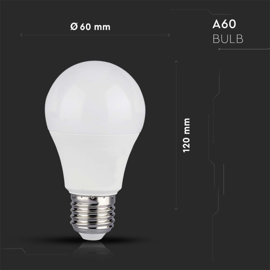 LED RGB Prigušiva sijalica A60 E27/8,5W/230V 4000K + Daljinski upravljač